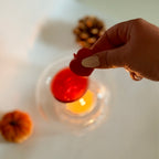 Wax Burner – Glob din Sticlă Transparentă