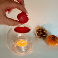 Wax Burner – Glob din Sticlă Transparentă