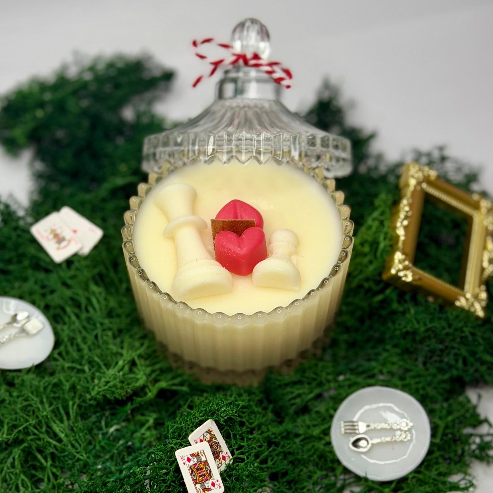 Candle Queen of Hearts - Checkmate Love 💝