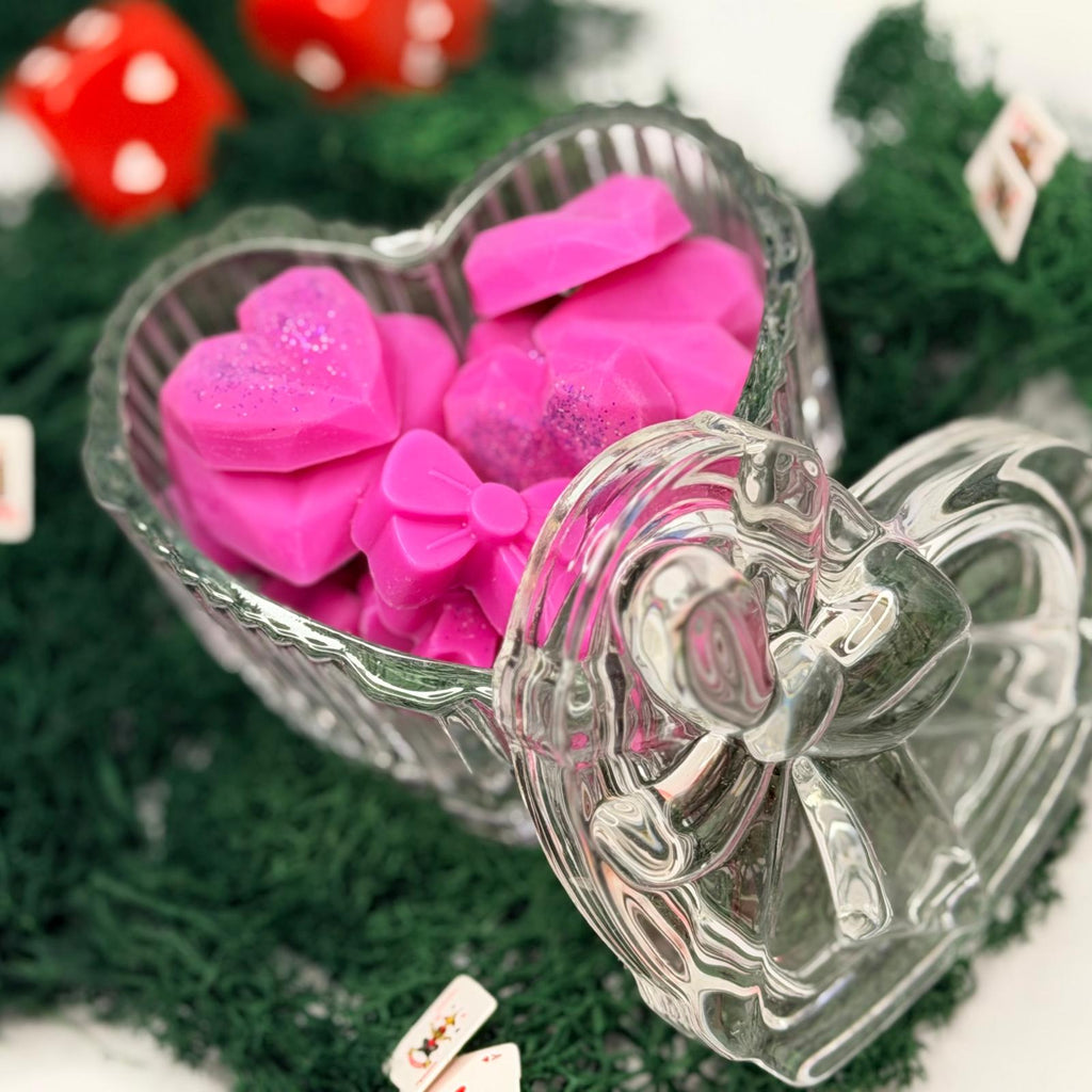 Box Heart cu Wax Melts - Queen of Hearts 👑