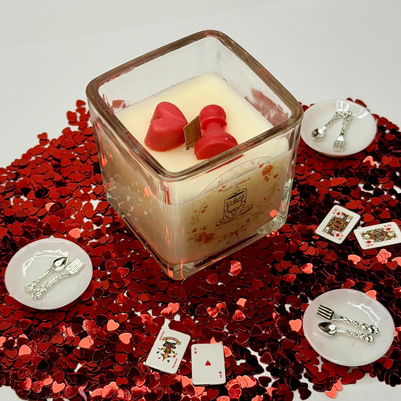 ♟️ Candle little Queen of Hearts - Chess Edition