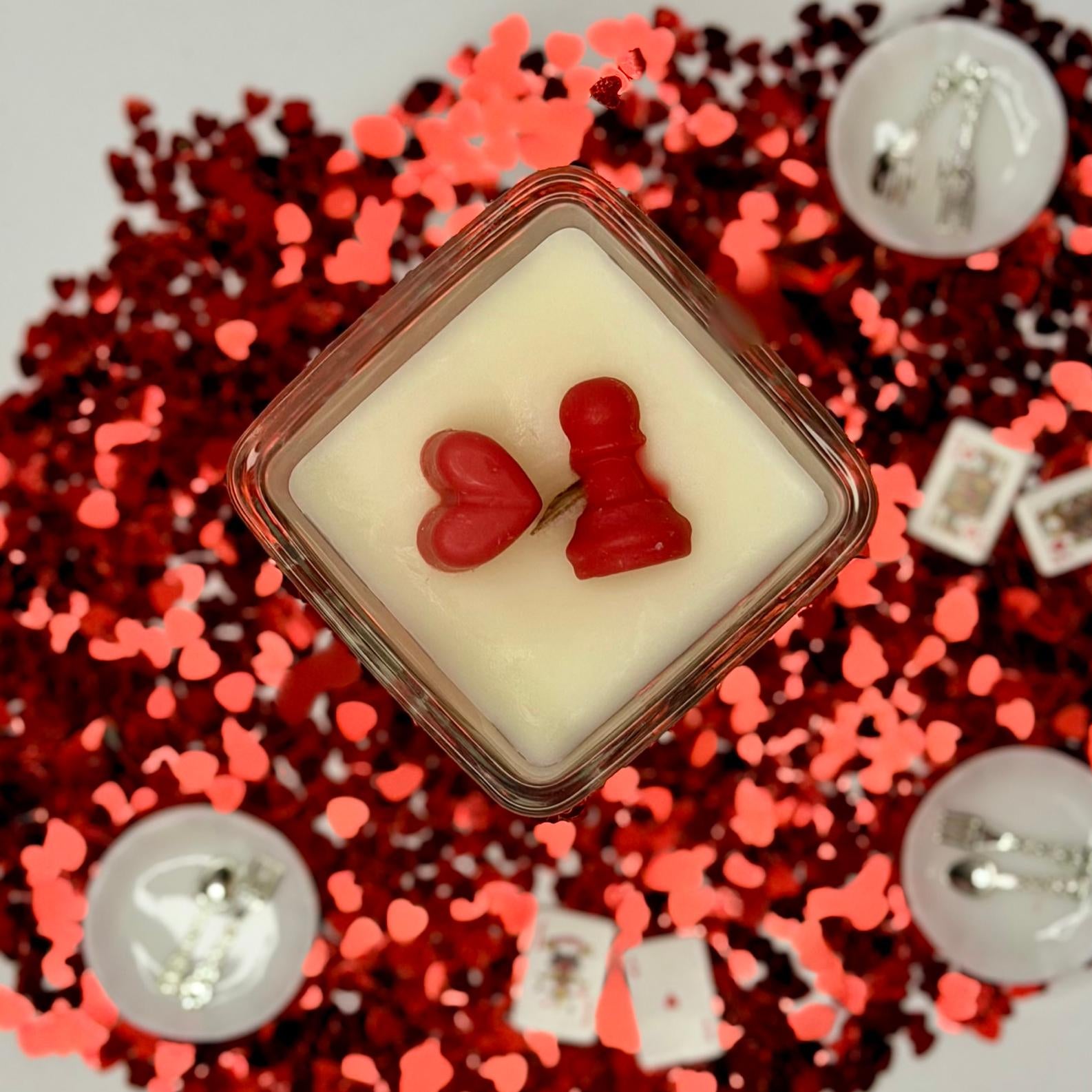 ♟️ Candle little Queen of Hearts - Chess Edition