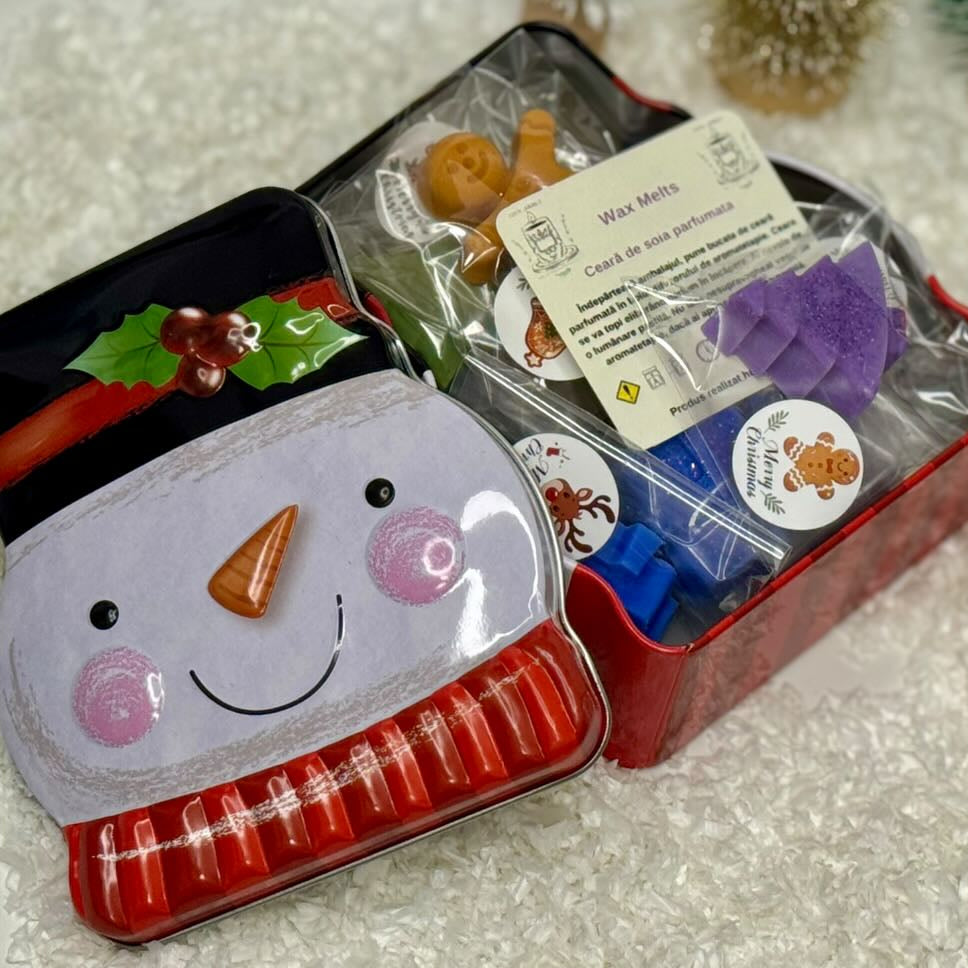 Snowman box - wax melts